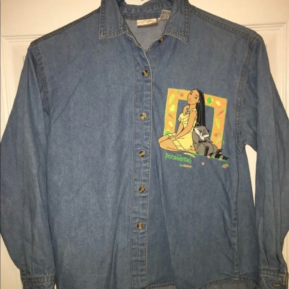 HOLD FOR BIANCA Pocahontas Denim Shirt